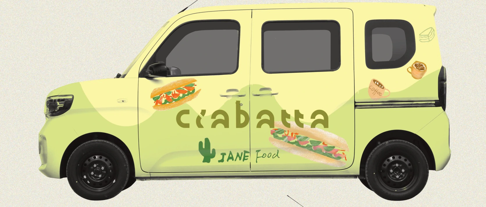 JANE 恰巴塔餐车设计